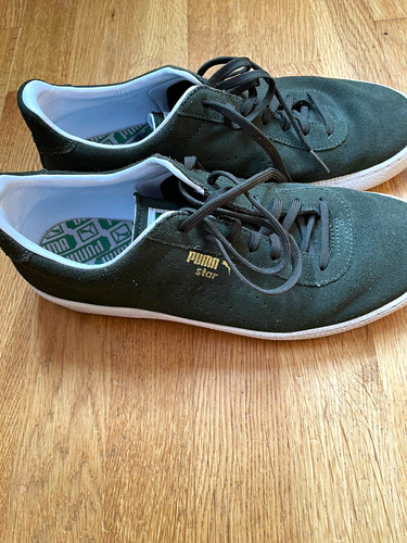 Puma star trainers green white - star, green/white