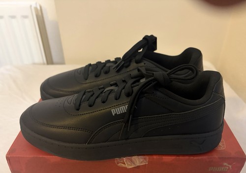 Puma court classic black - court, in
