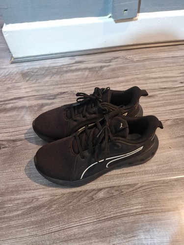 Mens black puma trainers - mens, size