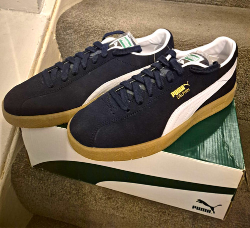 Puma delphin prm navy white - prm, navy/white