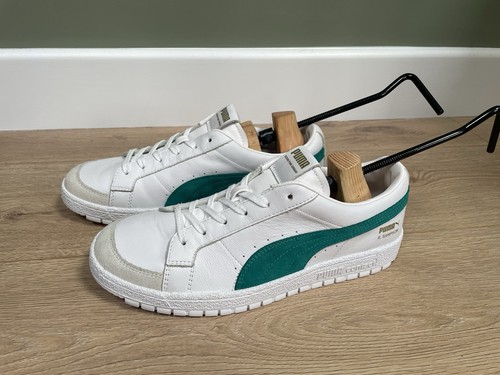Puma men white trainers - white,