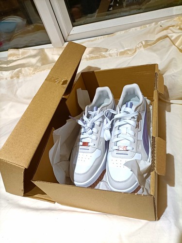Puma white grey - puma, lace-up