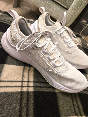 Puma men white low - top, mesh
