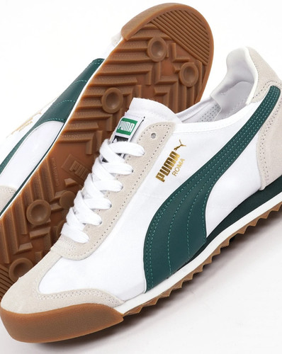 Puma roma trainers - puma, green